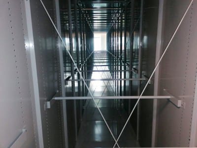 2020 metų rugpjūtį SIA „Viss veikaliem un warehouse“ Estijoje pristatė ir sumontavo mobilias archyvų lentynas.6